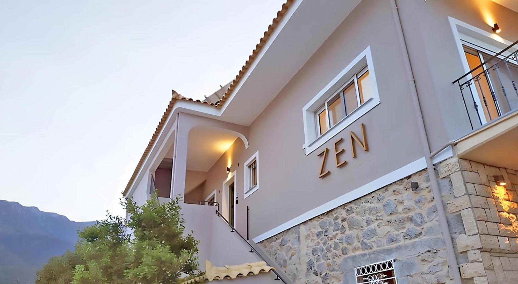 Zen Minimal Luxury Housing Tyros Villa Exterior photo